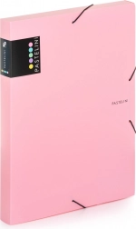 Documentenbox A4 Pastelini roze met elastiek