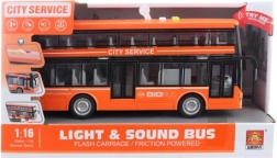 Dubbeldekkerbus op batterijen voor kinderen