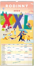 Muurkalender Familieplanner XXL 2026