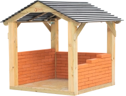 Mega bouwset Classic World EVA blokken 55 stuks