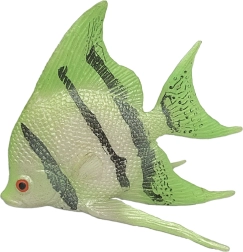 Rubberen visje groen 10 cm
