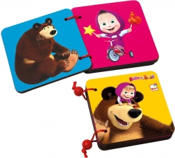 Bino houten boekje Masja en de beer