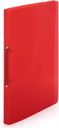 Polypropyleen ordner A4, 2-rings, rood
