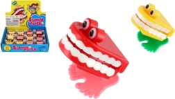 Springende opwindbare tanden 5 cm, verschillende kleuren