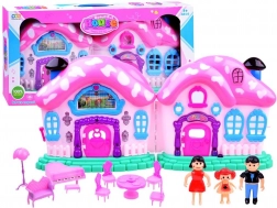 Magisch uitklapbaar huisje met meubels