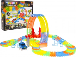 Lichtgevende autoracebaan - 157 delen