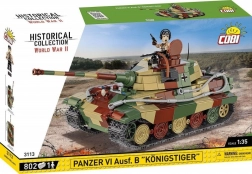 Bouwset tank Panzer VI Ausf. B Königstiger 1:35 van COBI