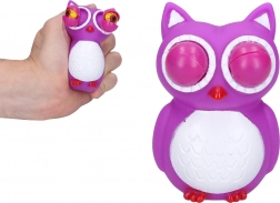 Drukspeelgoed uil 8 cm