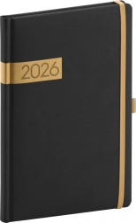 Notique Wekelijkse agenda zwart-goud 2026