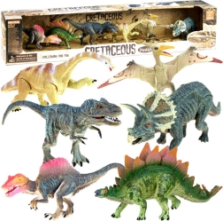 Set van dinosaurussen - beschilderde figuren