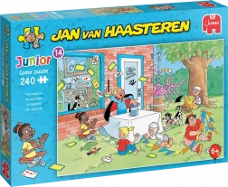 Puzzle JUMBO Jan van Haasteren Junior: Goochelaar 240 stukjes