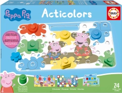 Acticolors: kleuren en vormen PEPPA PIG – didactisch spel EDUCA