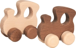 Houten treintje Goki