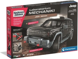 Laboratorium mechanica – bouwpakket Jeep Recon van Clementoni