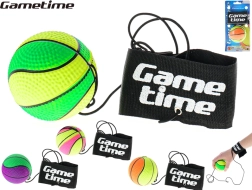 Gametime trainingsbal aan elastiek 6 cm met polsband