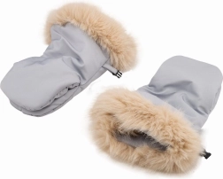 FreeON universele handmof voor kinderwagen grijs