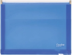 A5-zipenvelop Opaline blauw