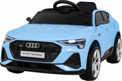 Elektrische Audi e-tron Sportback loopauto voor kinderen met 4x4 en afstandsbediening – Blauw