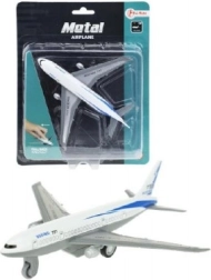 Metalen vliegtuig met terugtrekmechanisme 14 cm