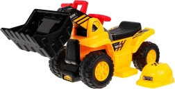 Kinder accu-wiellader met helm en geluiden