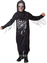 Kinder carnavalskostuum Doodshoofd maat M
