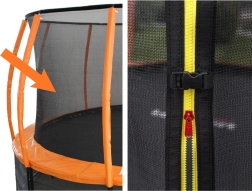 Binnennet voor 12ft trampoline LEAN SPORT BEST