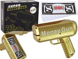 Geldgun Schiet Gouden Geldgun Biljetten Launcher