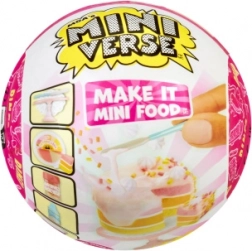 MGA Miniverse Mini Food snacks – plak je mini-maaltijd, serie 3