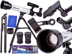 Astronomische telescoop met statief voor beginners met accessoires