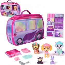 PAW Patrol Skye Pupcation reddingsset met draagbare caravan