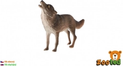 Plastic figuur van een wolf