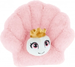 Keeleco ecologische pluchen knuffel Schelp 14 cm