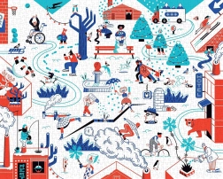 Winterpuzzel 1000 stukjes