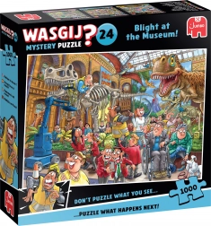 Puzzel JUMBO WASGIJ Mysterie 24: Schimmel in het museum 1000 stukjes