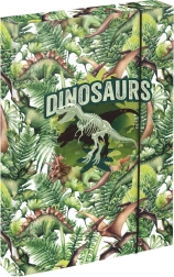 Baagl mappen voor schoolschriftjes A4 Jumbo dinosaurus