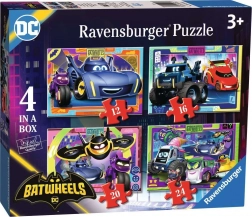 Puzzel Batwheels van Ravensburger, 4in1