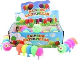 Rups met licht – rubberen knipperend speeltje