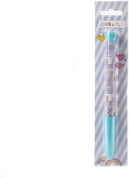 Balpen met water en glitters, vier kleuren