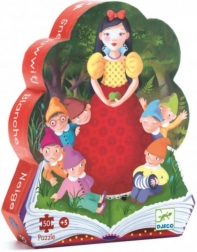 Panoramische puzzel Sneeuwwitje 50 stukjes Djeco