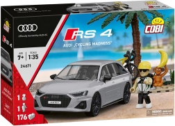 COBI Audi RS4 Cycling Madness bouwset op schaal 1:35
