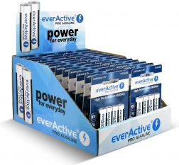Alkaline batterijen AAA (LR03) EVERACTIVE PRO – winkeldisplay 96 stuks
