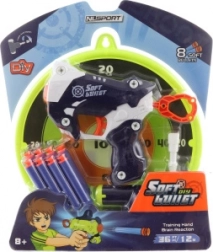 Speelgoedpistool met schuimkogels en doelwit