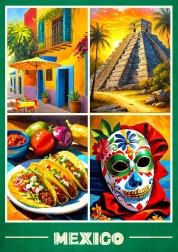 Puzzel Mexico 1000 stukjes