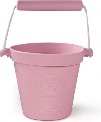 Siliconen strandemmertje lichtroze BIGJIGS TOYS