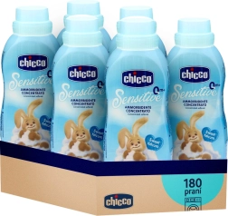 Chicco wasverzachter Baby Sensitive Zoete Poeder, geconcentreerd 750 ml (6×30 wasbeurten)