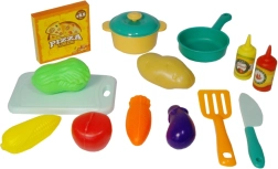 Kleurvolle kinderserviesset voor de keuken