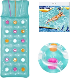 Bestway opblaasbaar luchtbed voor op het water met kussen 188 × 71 cm – Kussen