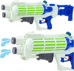 Grote waterpistool met dubbele straal 1250 ml, 74 cm