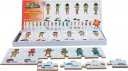 Just Jigsaws Aankleden - houten puzzel voor kinderen