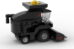 Brixies Plus Massey Ferguson Ideal Mini – maaidorser, 111 onderdelen